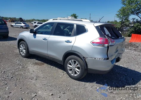 2016 Nissan Rogue Sv from USA, damaged, VIN KNMAT2MV2GP630973